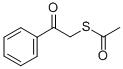 2-乙酰基硫代苯乙酮结构式_53392-49-7结构式