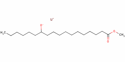 12-氧代硬脂酸甲酯锂盐结构式_53422-16-5结构式