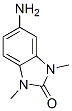 5-氨基-1,3-二甲基-1,3-二氢-2H-苯并咪唑-2-酮结构式_53439-88-6结构式