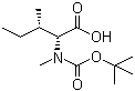 Boc-N-Me-D-allo-Ile-OH.DCHA结构式_53462-50-3结构式
