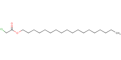2-氯乙酸十八酯结构式_5348-82-3结构式