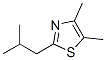 4,5-二甲基-2-异丁基噻唑结构式_53498-32-1结构式