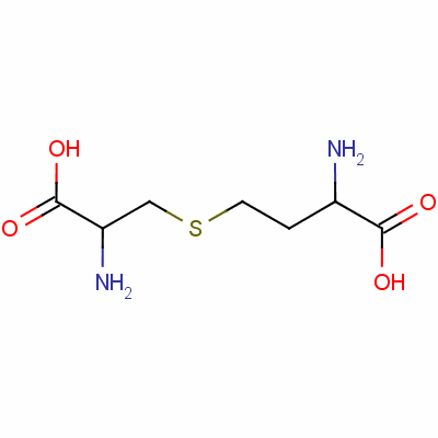 S-(2-氨基-2-羧基乙基)高半胱氨酸结构式_535-34-2结构式