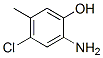 2-氨基-4-氯-5-甲基苯酚结构式_53524-27-9结构式
