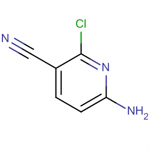 6-氨基-2-氯-3-吡啶甲腈结构式_53554-20-4结构式