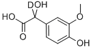 (±)-4-hydroxy-3-methoxymandelic-a-d1 acid Structure,53587-34-1Structure