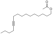 11-乙酸十六炔酯结构式_53596-80-8结构式