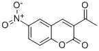 3-乙酰基-6-硝基香豆素结构式_53653-67-1结构式