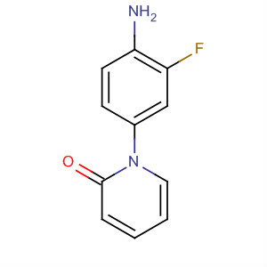 1-(4-氨基-3-氟苯基)吡啶-2(1h)-酮结构式_536747-52-1结构式