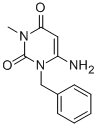 6-氨基-1-苄基-3-甲基-1H-嘧啶-2,4-二酮结构式_53681-51-9结构式