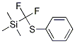 [[Difluoro(trimethylsilyl)methyl]thio]-benzene Structure,536975-49-2Structure