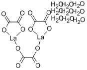 Lanthanum(III) oxalate hydrate Structure,537-03-1Structure