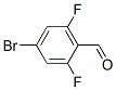 4-Bromo-2,6-difluorobenzaldehyde Structure,537013-51-7Structure