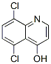 5,8-Dichloro-4-hydroxyquinoline Structure,53790-82-2Structure