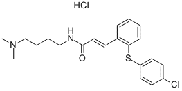 盐酸甲350619结构式_538368-27-3结构式