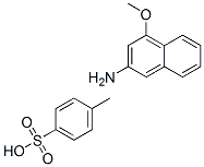 4-Methoxy-2-naphthylamine p-toluenesulfonate salt Structure,53863-75-5Structure
