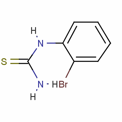 1-(2-Bromophenyl)-2-thiourea Structure,5391-30-0Structure