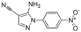 5-氨基-1-(4-硝基苯基)-1H-吡唑-4-甲腈结构式_5394-41-2结构式