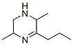 1,2,5,6-四氢-2,5-二甲基-3-丙基吡嗪结构式_539826-81-8结构式