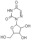 6-氮杂尿苷结构式_54-25-1结构式