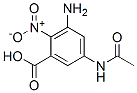 5-(乙酰氨基)-3-氨基-2-硝基苯甲酸结构式_54002-31-2结构式
