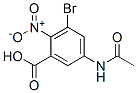 5-(乙酰氨基)-3-溴-2-硝基苯甲酸结构式_54002-32-3结构式