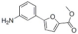 5-(3-氨基苯基)呋喃-2-羧酸甲酯结构式_54023-06-2结构式