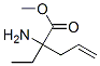 (9ci)-2-氨基-2-乙基-4-戊烯酸甲酯结构式_540474-49-5结构式