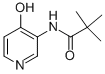 N-(4-羟基吡啶-3-基)-2,2-二甲基丙酰胺结构式_540497-47-0结构式