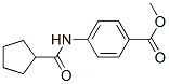 (9ci)-4-[(环戊基羰基)氨基]-苯甲酸甲酯结构式_540531-66-6结构式