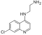 4-(2-氨基乙基)氨基-7-氯喹啉结构式_5407-57-8结构式