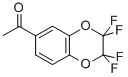 6-乙酰基-2,2,3,3-四氟苯并-1,4-二噁烷结构式_540738-37-2结构式