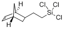降冰片烯乙基三氯硅烷结构式_54076-73-2结构式