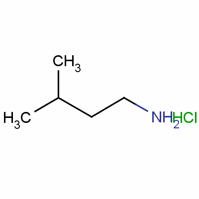 1-氨基-3-甲基丁烷盐酸盐结构式_541-23-1结构式