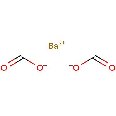 甲酸钡结构式_541-43-5结构式