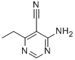(9ci)-4-氨基-6-乙基-5-嘧啶甲腈结构式_54122-59-7结构式