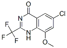 4(1H)-quinazolinone,6-chloro-8-methoxy-2-(trifluoromethyl)-(9ci) Structure,54139-94-5Structure