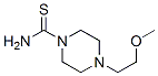 1-Piperazinecarbothioamide,4-(2-methoxyethyl)- Structure,54147-48-7Structure