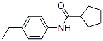 Cyclopentanecarboxamide,n-(4-ethylphenyl)-(9ci) Structure,541517-92-4Structure