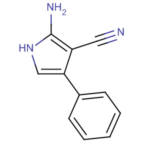2-氨基-3-氰基-4-苯基吡咯结构式_54153-51-4结构式