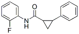 Cyclopropanecarboxamide,n-(2-fluorophenyl)-2-phenyl-(9ci) Structure,541544-20-1Structure