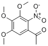 1-(3,4,5-Trimethoxy-2-nitrophenyl)ethanone Structure,54173-39-6Structure