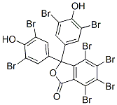 4,5,6,7-Tetrabromo-3,3-bis(3,5-dibromo-4-hydroxyphenyl)-1(3h)-isobenzofuranone Structure,54175-58-5Structure