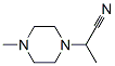 alpha,4-二甲基-1-哌嗪乙腈结构式_54199-20-1结构式
