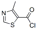 4-Methyl-1,3-thiazole-5-carbonyl chloride Structure,54237-09-1Structure