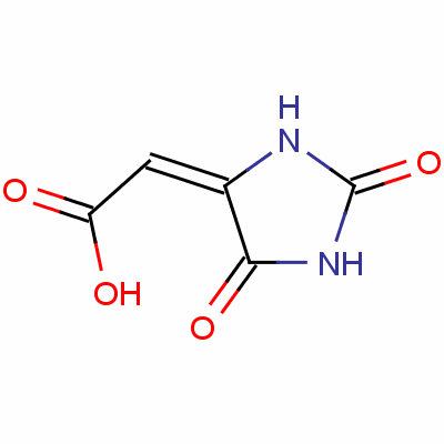 2-(2,5-二氧代-4-咪唑啉)-乙酸结构式_5427-28-1结构式