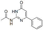 2-乙酰氨基-6-苯基-4-嘧啶酮结构式_54286-78-1结构式