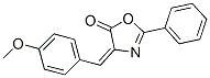 4-(4-Methoxybenzylidene)-2-phenyl-2-oxazolin-5-one Structure,5429-22-1Structure