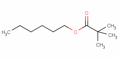 2,2-二甲基丙酸己酯结构式_5434-57-1结构式