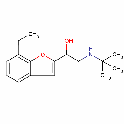 (+/-)-Bufuralol hydrochloride Structure,54340-62-4Structure